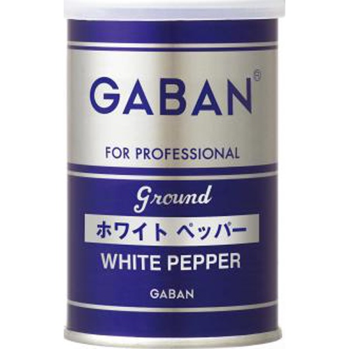 GABAN ホワイトペッパー 缶65g【08/12 新商品】