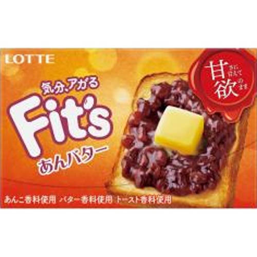 ロッテ Fit’s 甘欲のあんバター12枚【11/26 新商品】