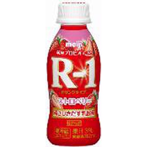 明治 R-1ドリンク ストロベリー112ml | 商品紹介 | お菓子・駄菓子の