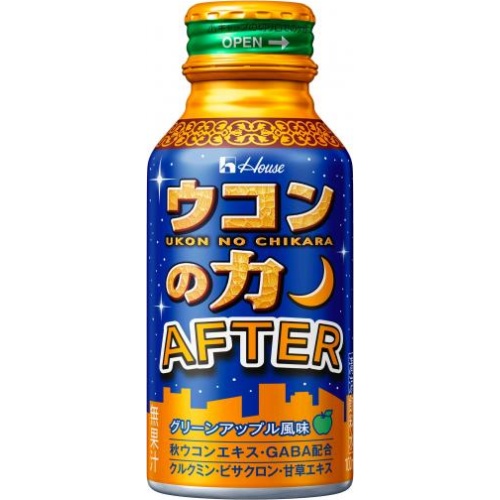 ハウスWF ウコンの力 AFTER缶100ml【10/21 新商品】