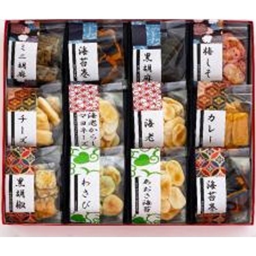 ★山根製菓 お煎餅12種詰合せあられ煎【02/07 新商品】