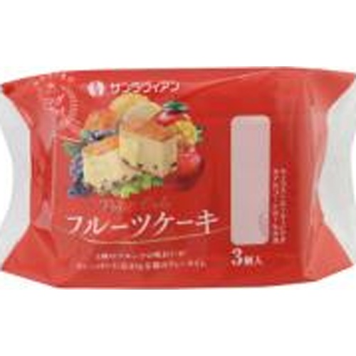 アッシュ フルーツケーキ 3個【01/04 新商品】