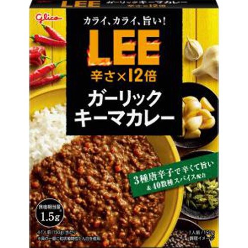 グリコ LEEガーリックキーマ辛さ12倍180g