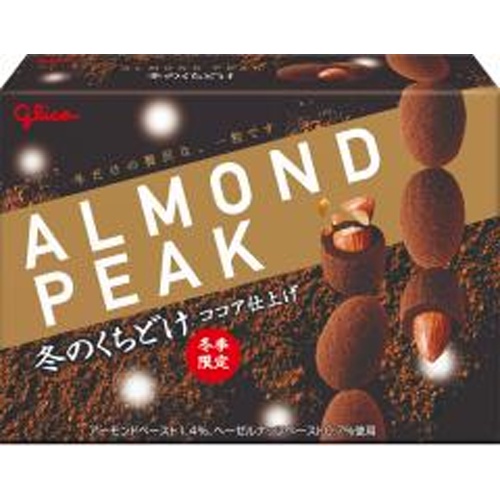 グリコ 冬のくちどけアーモンドピーク 55g