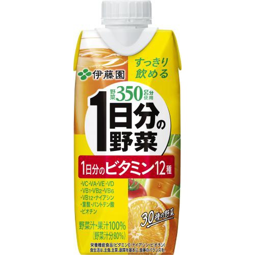 伊藤園 1日分の野菜ビタミン12種 紙330ml | 商品紹介 | お菓子・駄菓子