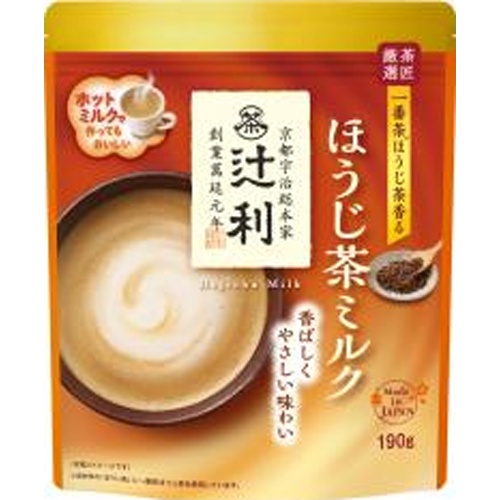 辻利 ほうじ茶ミルク 190g