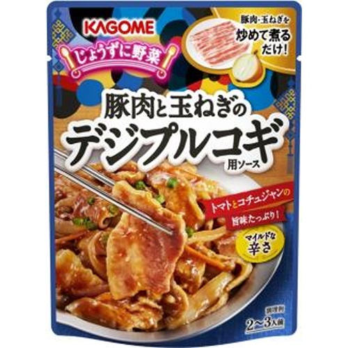 カゴメ 豚肉と玉ねぎのデジプルコギ用ソース180g【02/25 新商品】