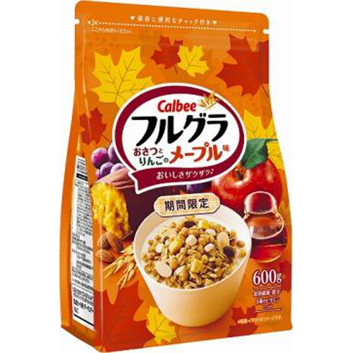 カルビー フルグラ おさつとりんごメープル600g【08/26 新商品】