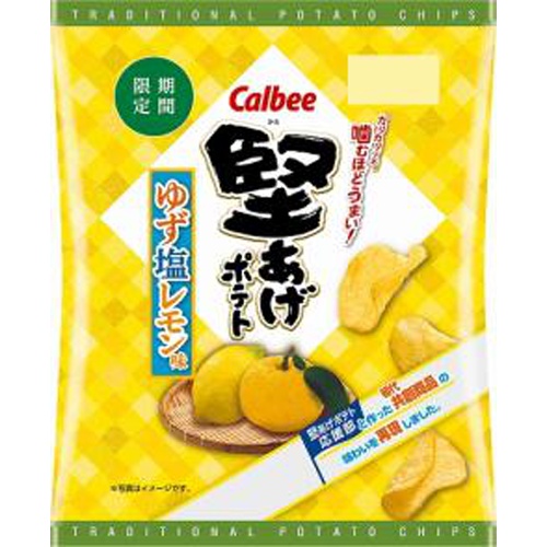 カルビー 堅あげポテトゆず塩レモン味 60g