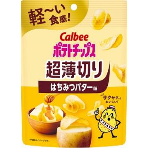 カルビー ポテト超薄切り はちみつバター味40g【09/02 新商品】