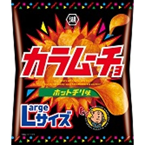 湖池屋 Lカラムーチョチップスホットチリ味118g