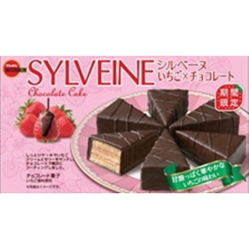 三角草莓巧克力風味蛋糕