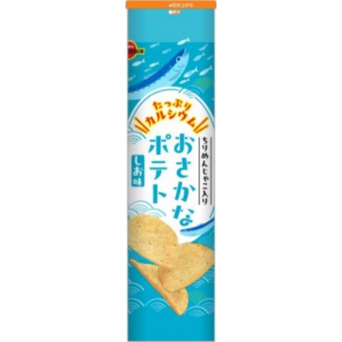 ブルボン おさかなポテト しお味90g