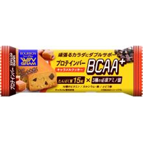 ブルボン プロテインバーBCAA+キャラメル40g【03/04 新商品】