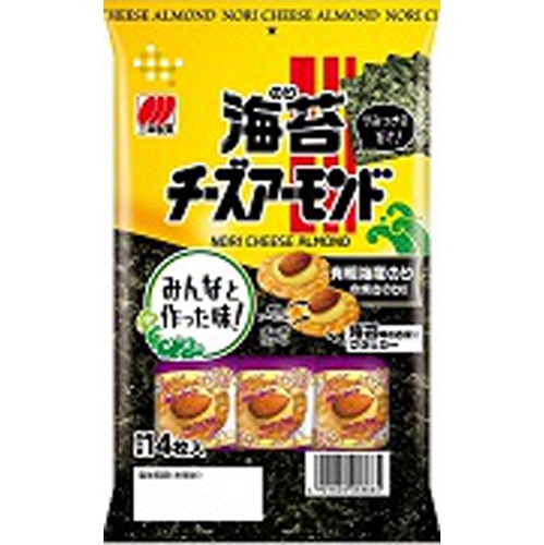 三幸 海苔チーズアーモンド 14枚【09/09 新商品】