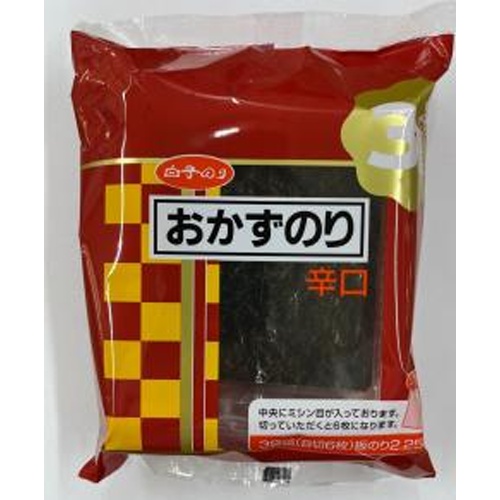 白子 韓国産おかずのり 辛口3P【10/01 新商品】