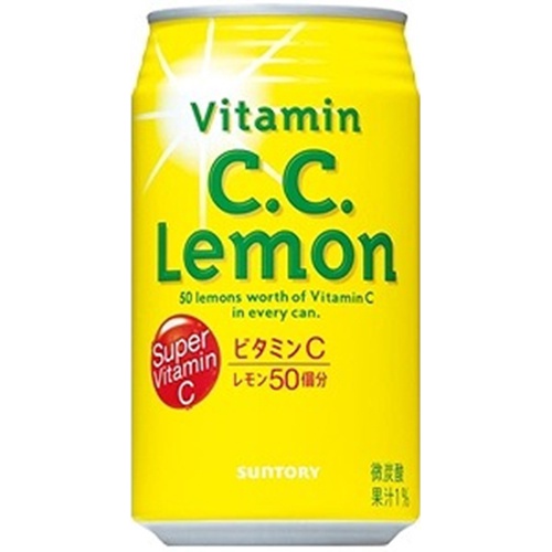 サントリー C.C.レモン 350mlスチール缶 | 商品紹介 | お菓子・駄菓子