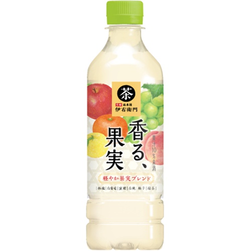 伊右衛門 香る、果実 手売用P525ml【11/28 新商品】 | 商品紹介 | お