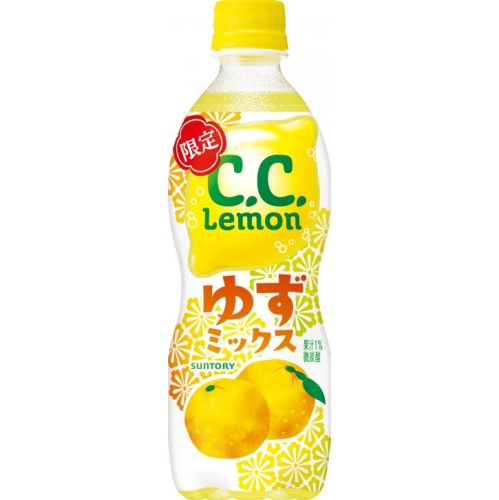 C.C.レモン ゆずミックス P500ml【02/11 新商品】