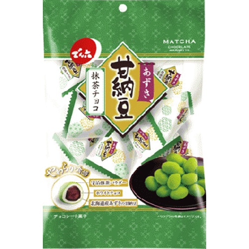 でん六 あずき甘納豆抹茶チョコ 70g【09/02 新商品】