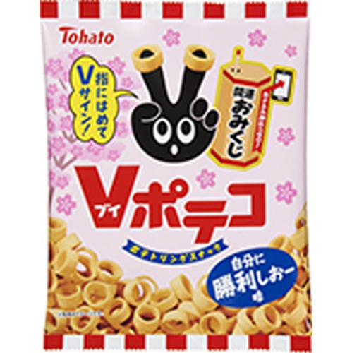 東ハト Vポテコ 自分に勝利しおー味67g【12/02 新商品】