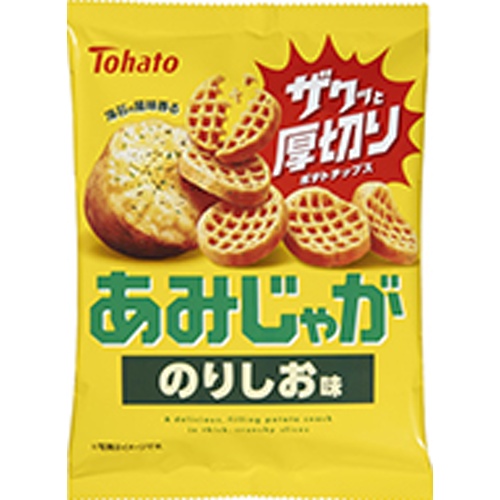 東ハト あみじゃが のりしお味55g【01/06 新商品】