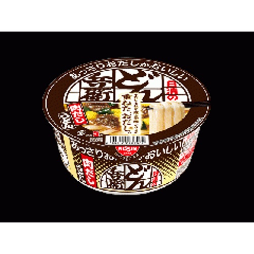 日清 あっさりおだしがおいしいどん兵衛肉だしうど【03/03 新商品】