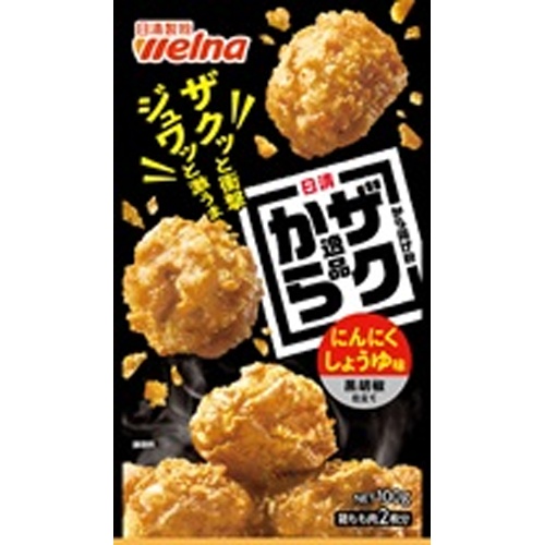 日清 ザクから逸品 にんにくしょうゆ味黒胡椒仕立て