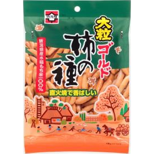 浪花屋 大粒ゴールド柿の種 80g【10/29 新商品】