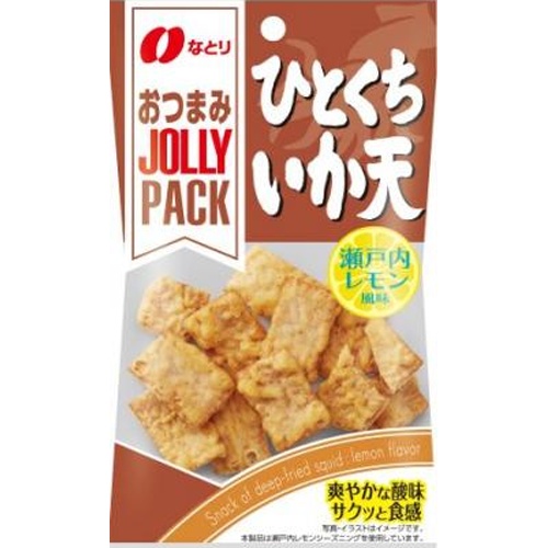 なとり JPひとくちいか天 瀬戸内レモン風味14g【03/17 新商品】