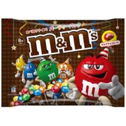 M M S パーティパックミルク 8袋 商品紹介 お菓子 駄菓子の仕入れや激安ネット通販なら菓子卸問屋タジマヤ