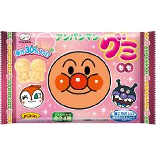 不二家 アンパンマングミ もも6粒【03/25 新商品】