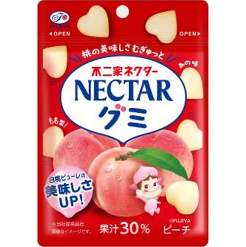 不二家 ネクターグミ(ピーチ)48g【02/04 新商品】