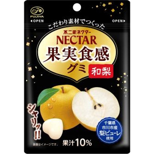 不二家 ネクター果実食感グミ(和梨)48g【02/04 新商品】