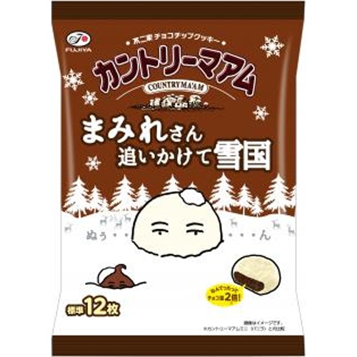 不二家 カントリーマアムまみれ追いかけて雪国12枚【11/12 新商品】