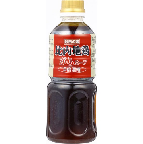 プリマ 鍋三昧比内地鶏がらスープ5倍濃縮500ml【09/01 新商品】