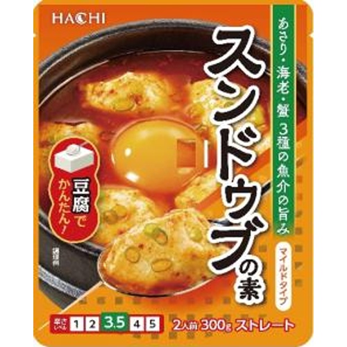 ハチ食品 スンドゥブの素 300g【09/01 新商品】