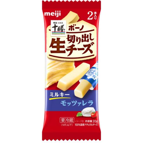 株式会社タジマヤ 明治 十勝ボーノ切り出し生チーズモッツァレラ２本入