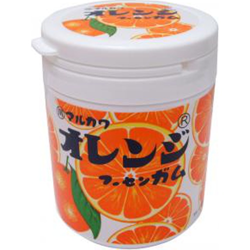 丸川 オレンジマーブルガムボトル 130g | 商品紹介 | お菓子・駄菓子の