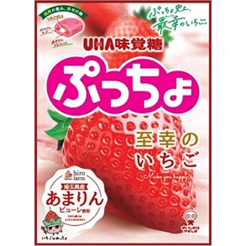 味覚糖 ぷっちょ袋 至幸のいちご67g【11/18 新商品】