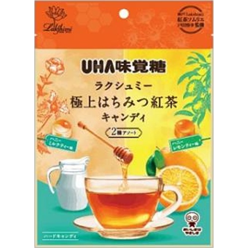 味覚糖 極上はちみつ紅茶キャンディ2種75g