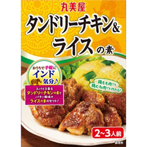 丸美屋 タンドリーチキン&ライスの素 140g【08/22 新商品】