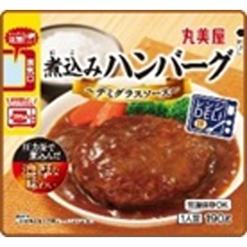 丸美屋 レンジDELI ハンバーグデミ190g【02/20 新商品】