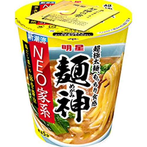 明星 麺神カップ NEO家系豚骨醤油