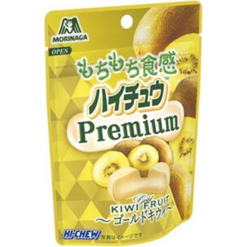 森永 ハイチュウプレミアム ゴールドキウイ35g 商品紹介 お菓子 駄菓子の仕入れや激安ネット通販なら菓子卸問屋タジマヤ