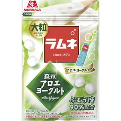 森永 大粒ラムネ アロエヨーグルト味32g【10/22 新商品】