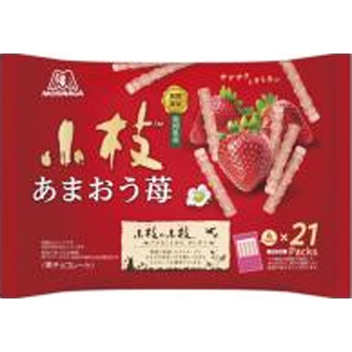 森永 あまおう苺の小枝TTP 110g【11/12 新商品】