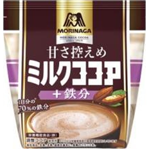 森永 甘さひかえめミルクココア 200g【11/05 新商品】