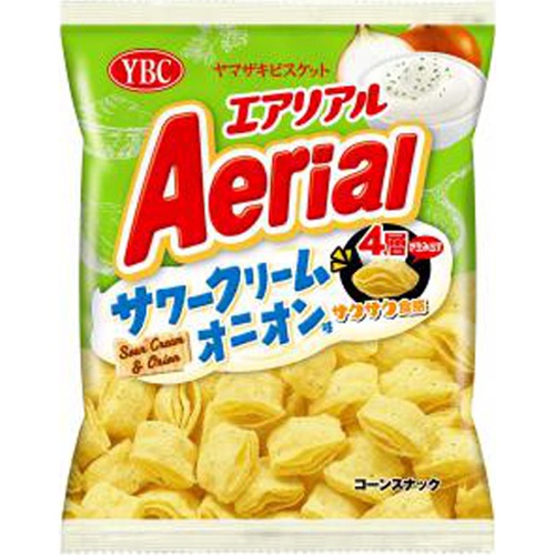 Ybc エアリアルサワークリームオニオン 70g 商品紹介 お菓子 駄菓子の仕入れや激安ネット通販なら菓子卸問屋タジマヤ