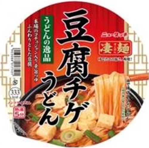 ニュータッチ 凄麺 うどんの逸品 豆腐チゲうどん